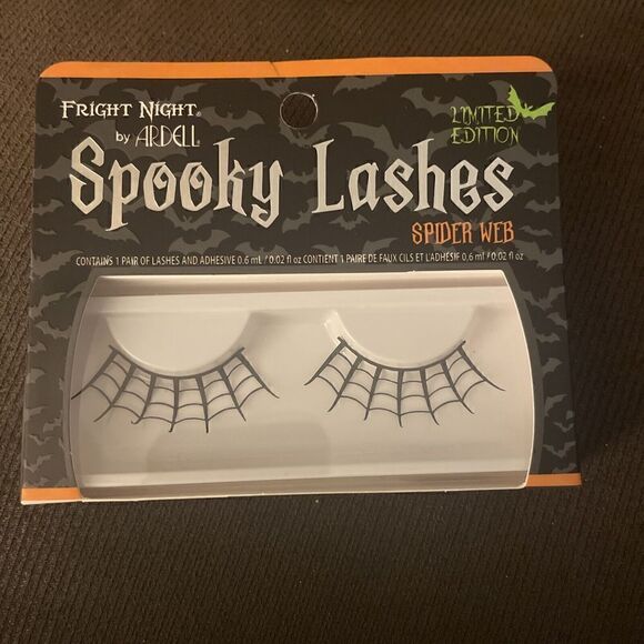 Fright Night By Ardell Spooky Lashes Spider Web NIB - Picture 1 of 2
